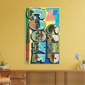 Camp Cooke, Kalifornien - Große Briefszenen Leinwanddruck (Insitu (Wohnzimmer))