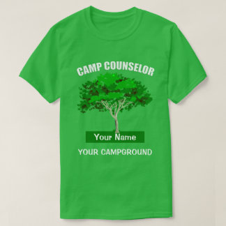 Camp Counselor Campground T - Shirt