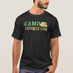 Camp Counselor Camping Camper Abenteuer im Freien T-Shirt