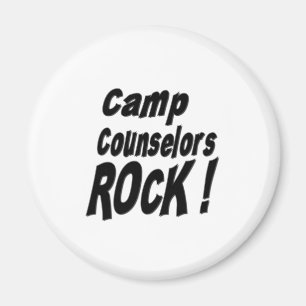 Camp Counselors Rock! Magnet