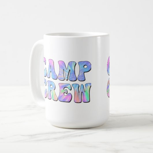 Camp-Crew Kaffeetasse (Vorderseite Links)