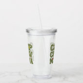 Camp Crew Mama Kindergeburtstag Acryltrinkbecher (Links)