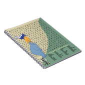 Camp Crossword Designed Cover Personalize Notizblock (Rechte Seite)