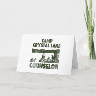 Camp Crystal Lake Counselor Halloween humorous Einladung