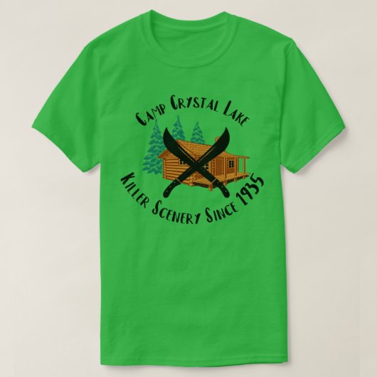 Camp Crystal Lake T-Shirt (Design vorne)