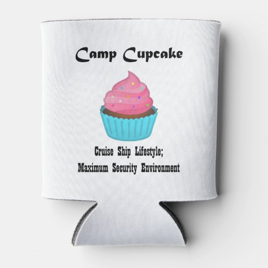 Camp Cupcake kann kühlen Dosenkühler (Vorderseite)