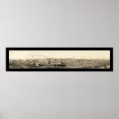 Camp Custer MI Foto 1917 Poster (Vorne)