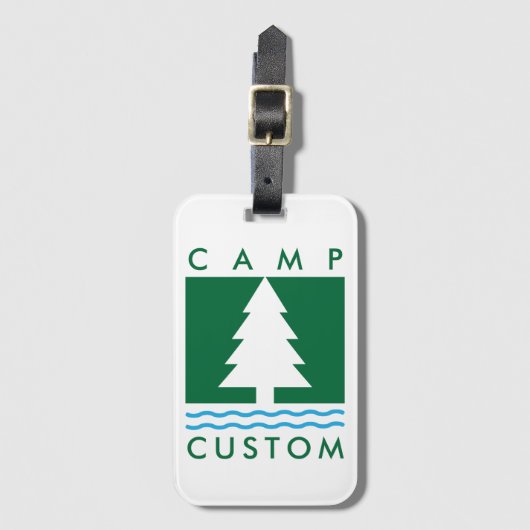 Camp Custom Gepäckanhänger (Vorderseite Vertikal)