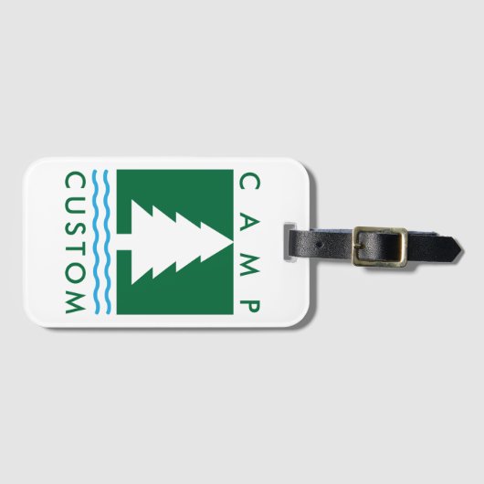 Camp Custom Gepäckanhänger (Vorderseite (Horizontal))