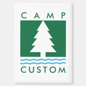 Camp Custom Magnet (Vorderseite)