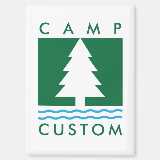 Camp Custom Magnet (Vorderseite)