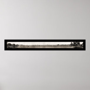 Camp Deneen Elgin Foto 1909 Poster