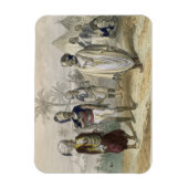 Camp der türkischen Freiwilligen aus Konstantinope Magnet (Vertikal)