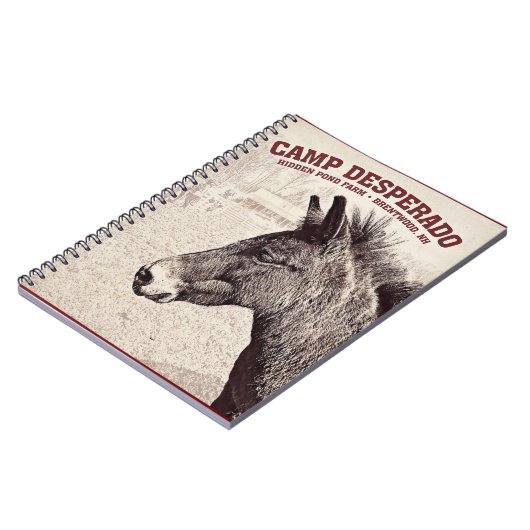 Camp-Desperado-Notebook Notizblock (Linke Seite)