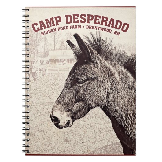 Camp-Desperado-Notebook Notizblock (Vorderseite)