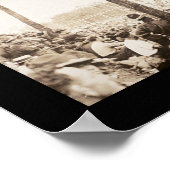 Camp Devens MA Foto 1918 Poster (Ecke)