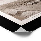 Camp Dix, NJ Army Foto 1918 Poster (Ecke)