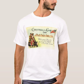 Camp Dix Vintage Erster Weltkrieg T-Shirt