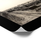 Camp Dodge Iowa Bahn Foto 1917 Poster (Ecke)