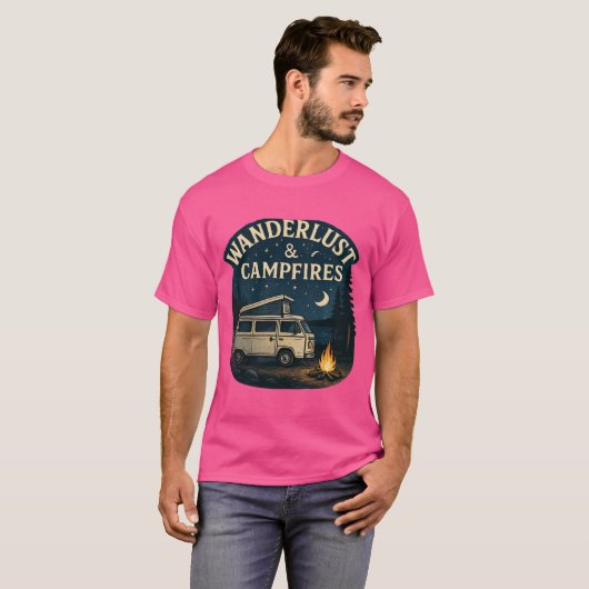 camp fire T shirt (Vorne ganz)