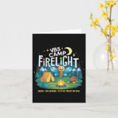 Camp Firelight VBS Campingplatz Bibelschule Feuer Karte (Gelbe Blume)