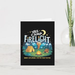 Camp Firelight VBS Campingplatz Bibelschule Feuer Karte