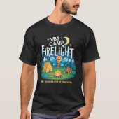 Camp Firelight VBS Campingplatz Bibelschule Feuer T-Shirt (Vorderseite)