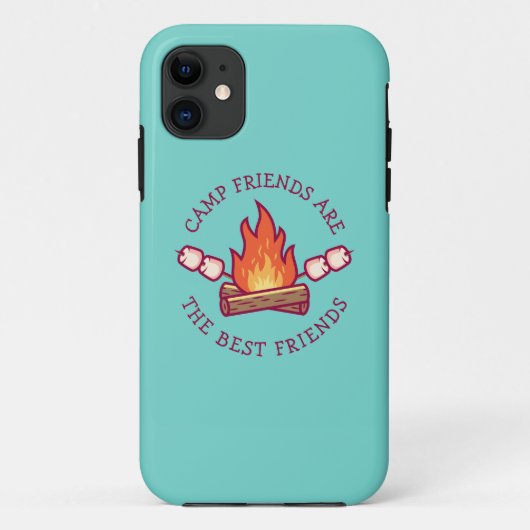 Camp-Freunde sind die besten Freunde Case-Mate iPhone Hülle (Rückseite)