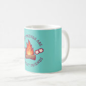 Camp-Freunde sind die besten Freunde Kaffeetasse (VorderseiteRechts)