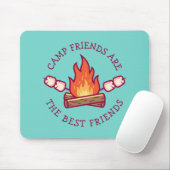 Camp-Freunde sind die besten Freunde Mousepad (Mit Mouse)