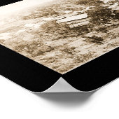 Camp Funston Texas WWI Foto 1917 Poster (Ecke)