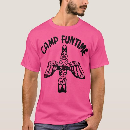 Camp Funtime Fun Vintage Neuheit T-Shirt (Vorderseite)