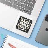 Camp Girls reisen Retro-Ästhetik Aufkleber (Laptop mit iPhone)