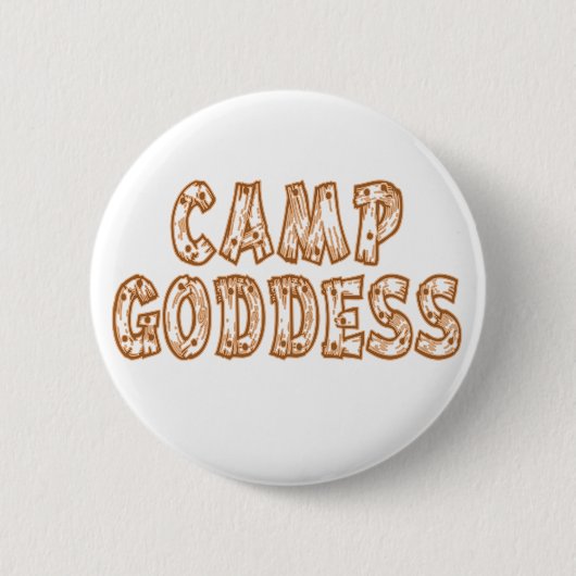 Camp Goddess Button (Vorderseite)