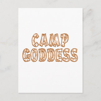 Camp Goddess Postkarte