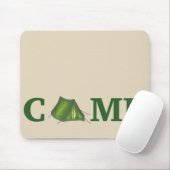 CAMP Green Camping Outdoor Zent Wandern Sommerlage Mousepad (Mit Mouse)