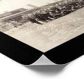 Camp Greenleaf Foto 1918 Poster (Ecke)