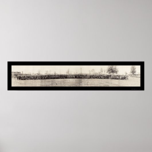 Camp Greenleaf Foto 1918 Poster (Vorne)