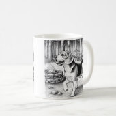 Camp Ground Beagel Kaffeetasse (VorderseiteRechts)