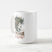 Camp Hair Don't Care Kaffeetasse (Vorderseite Links)