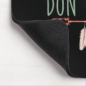 Camp Hair Funny Camping Outdoor Camper ist egal. Mousepad (Ecke)