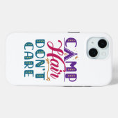 Camp Hair Keine Sorge Camper Camping Glamper Case-Mate iPhone Hülle (Rückseite (Horizontal))
