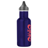 Camp Hair Keine Sorge Sommer Camping Girls Groovy Edelstahlflasche (Links)