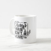 Camp Hair kümmert sich nicht Kaffeetasse (Vorderseite Links)