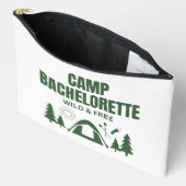 Camp-Hair Passen Sie die blaue Papiertüte nicht an Zubehörtasche (Offen)