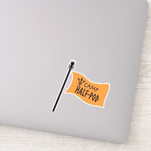 Camp Half-Pod-Aufkleber Aufkleber (Detail)