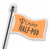 Camp Half-Pod-Aufkleber Aufkleber (Vorderseite)