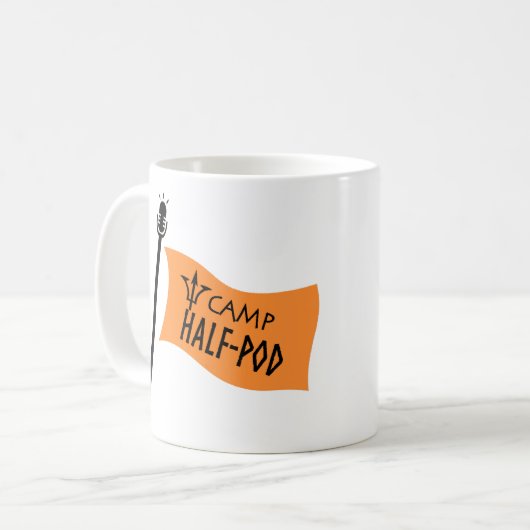Camp Half-Pod-Tasse Kaffeetasse (Vorderseite Links)