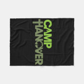 Camp Hannover Logo - Dunkle Farben Fleecedecke (Vorderseite (Horizontal))
