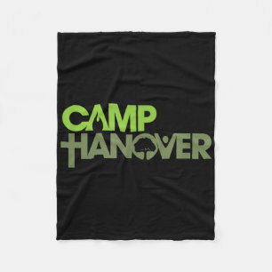 Camp Hannover Logo - Dunkle Farben Fleecedecke